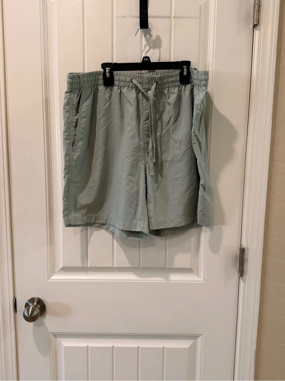 Madewell Men’s Swim Trunks Shorts Light Green Drawstring L NWT 6” Inseam